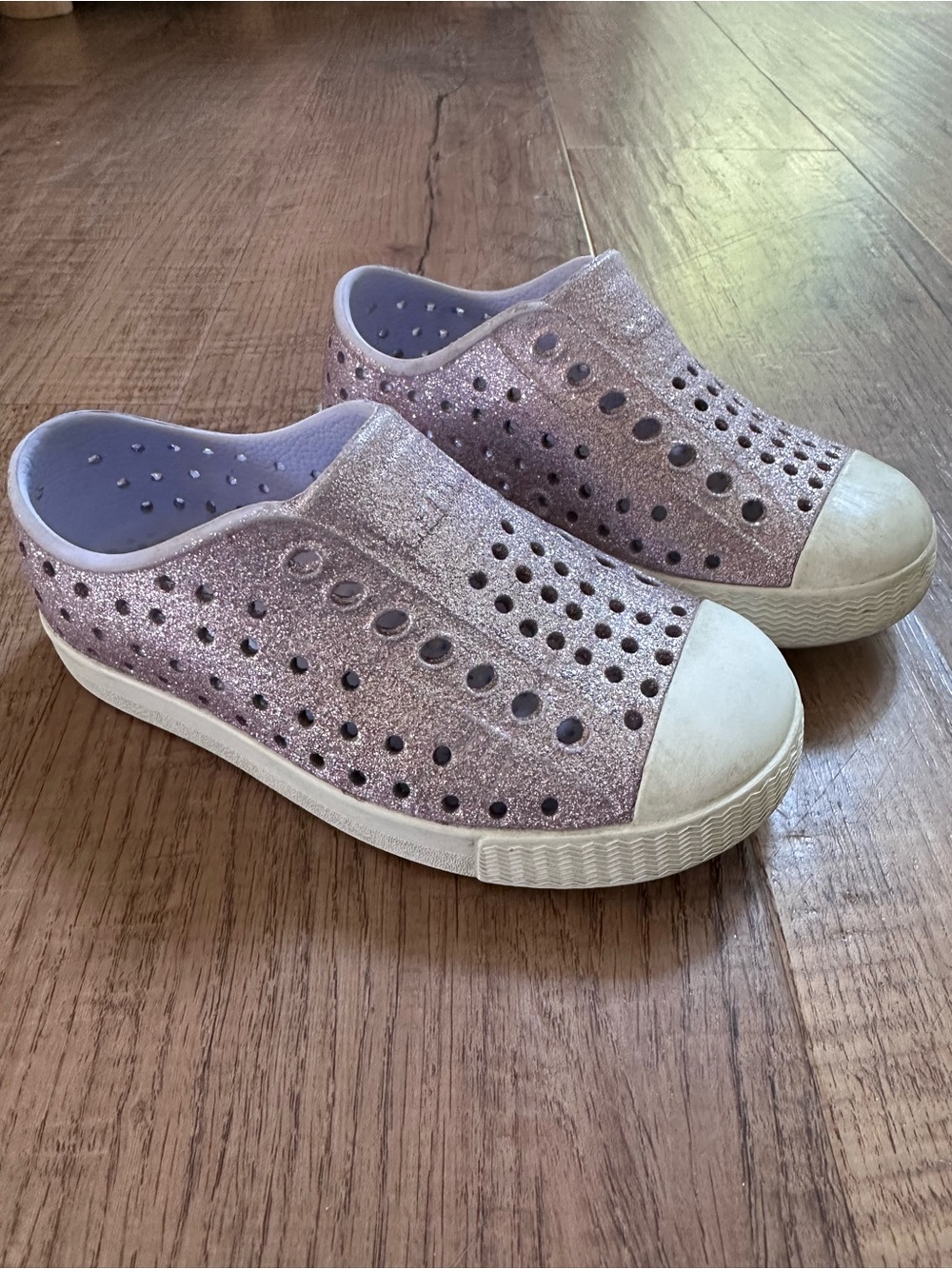 Native - Jefferson Shoes Purple Glitter